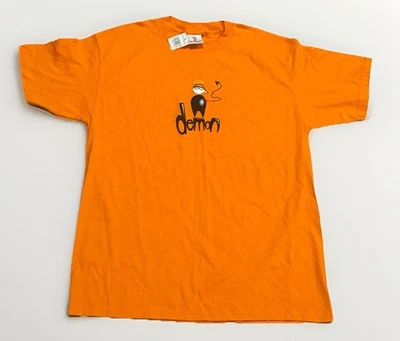 Camiseta De Colección Six Flags Demon L Birdhouse Blind JNCO Camiseta de Patín Años 90 Rara Foto 1 de 4