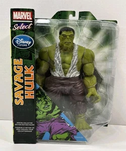 Marvel Select - Figura Savage Hulk 10" - Exclusiva de Disney Store - Nueva/Sellada - Imagen 1 de 7