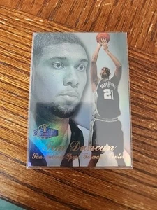 1997-98 Tim Duncan Flair Showcase Row 3 RC #5 - Picture 1 of 2