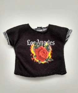 Barbie Mattel Doll Top Los Angeles Collectible Shirt Only Replacement Clothing - Picture 1 of 2