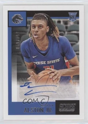 2021-22 Panini Chronicles Draft Picks Score Rookie /199 Derrick Alston Jr Auto - Image 1 of 2