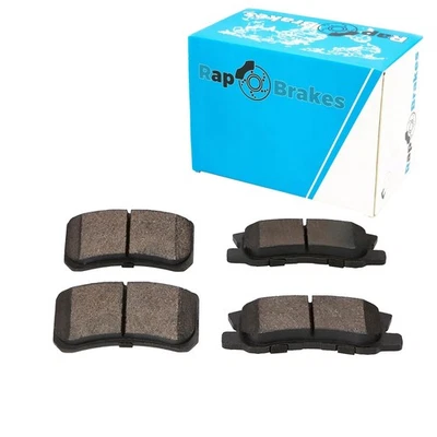 RAP BRAKES Pastiglie Freno Posteriore Adatto per Citroën C-Crosser C4 Mitsubishi - Immagine 1 di 4