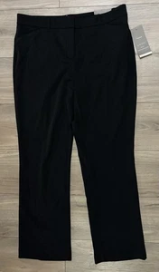 Maurices Slim Boot Mid Rise Anzughose Gr. 11/12 kurz schwarz neu mit Etikett - Bild 1 von 6