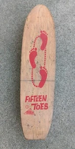 De colección Nash Fifteen Toes Acera Surfer Madera Monopatín Metal Camiones Ruedas - Imagen 1 de 14