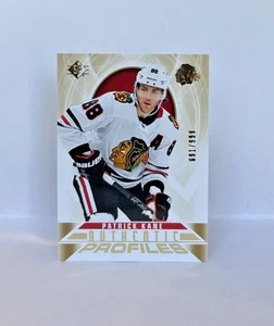 Patrick Kane 2020-21 SP RETAIL #AP-16 PERFILES AUTÉNTICOS ORO/999 HALCONES - Imagen 1 de 2