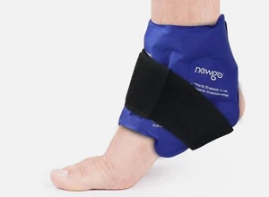 Kühlmanschette Fuß Knöchel Gel Kühlpads, Umfassende Kühlung Fußgelenk 2er Pack - Bild 1 von 8