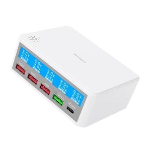 Multiple Chargeur USB 65W 5 Ports USB Stations de Charge avec Écran LCD PD IVOK - Photo 1 sur 12