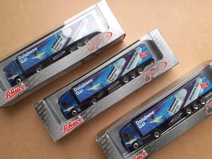 Schuco 22503 Edition Metal H0 1:87 3x MB ACTROS KOFFERSATTELZUG - Picture 1 of 4