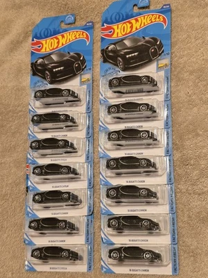 2020 Hot Wheels 🔥🔥 2016 Bugatti Chiron (14 PIECES) 89/250 Factory Fresh 7/10 - Image 1 of 4