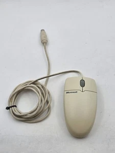 Microsoft IntelliMouse 1.2A PS/2 Din-serial 2-button Wheel Mouse X03-53717 - Picture 1 of 6