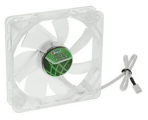 10x Lüfter, Green Vision, 120x120x25mm, transparent, Titan® [TFD-12025GT12Z/V2(R - Bild 1 von 3