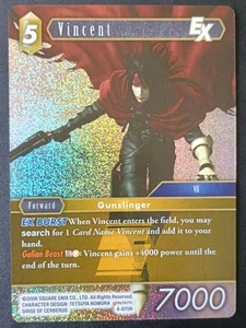 Final Fantasy TCG Opus 4 - Vincent 4-075H - Foil Hero - Picture 1 of 1