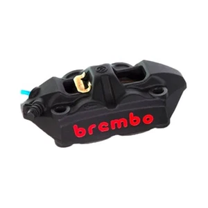 etrier de frein avant droit Brembo Racing M4 noir, empattement 108 mm - Imagen 1 de 5