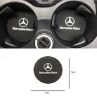 Car Coaster Water Cup Bottle Holder Mat Anti-Slip Pad for Mercedes Benz 2pcs