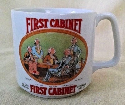 TAZA VAN DAM CIGAR CO PRIMER GABINETE GRAND RAPIDS MI HABANA JAPÓN R6165 VINTAGE. Foto 1 de 4