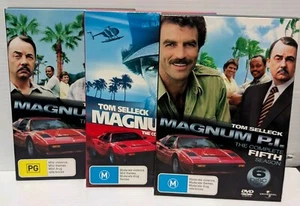 Magnum P. I. Complete 3+4+5 Seasons Dvd Region 4 - Picture 1 of 12