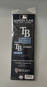 Tampa Bay Rays Garden Flag Dos Caras 12.5" X 18" MLB Equipo Deportes - Imagen 1 de 3