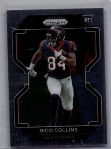 Panini Prizm 2021 - Novato Nico Collins #360 (RC) Houston Texans - Imagen 1 de 2
