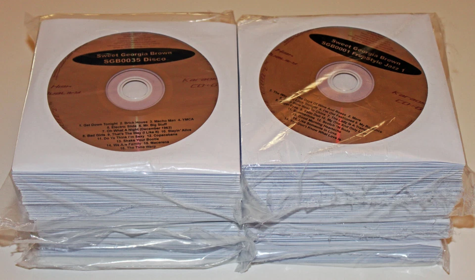 Karaoke Super Starter Set Over 1000 Songs On 68 cd+g Discs - SweetGeorgia Brown - Image 1 of 1