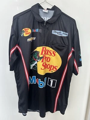Camiseta grande Tony Stewart #14 Bass Pro Shops emitida por el equipo Nascar Pit Crew Foto 1 de 2