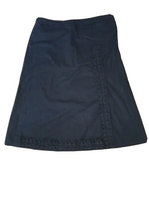 Linea Size 8 Black Knee Length Skirt - Image 1 of 4