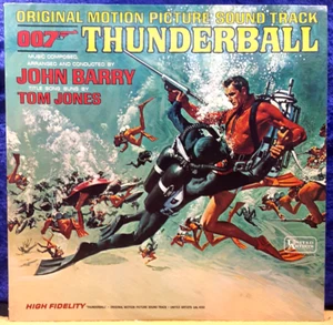 Thunderball;  Tom Jones / Various; UA; UAL-4132; mono; 1965; EX/VG+ - Imagen 1 de 4