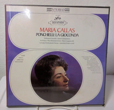Maria Callas Ponchielli La Gioconda Seraphim SIC-6031 MINT SEALED LP SET - Image 1 of 2