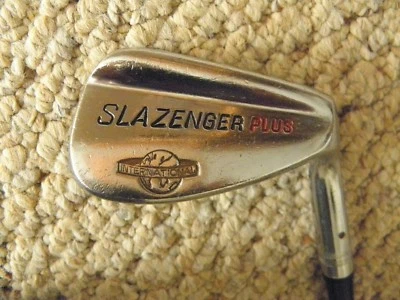 Men right handed regular steel Slazenger plus single iron 9 iron - Image 1 of 4