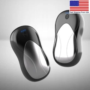2x Electric Hand Warmer USB 3 Heat Settings Magnetic Attraction for Fishing Golf - Picture 1 of 6