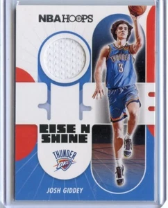 2021-22 Hoops Rise N Shine Memorabilia #22 Josh Giddey - Bild 1 von 1