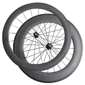 Delantero-60mm Trasero-88mm Cubierta 23mm 700C Bicicleta de Carretera Ruedas de Carbono con Buje A271SB - Imagen 1 de 5