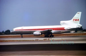 TWA Lockheed L-1011 N31007 im September 1973 8"x12" Farbdruck - Bild 1 von 1