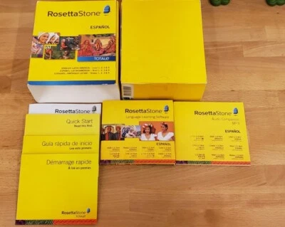 Rosetta Stone Espanol Spanish Latin America Levels 1 - 4  - Image 1 of 2