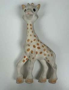 Vulli  Sophie The Giraffe Baby Teether Squeaker Natural Rubber Toy 7” - Picture 1 of 5