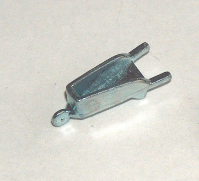 Monopoly Ruota Barile Metallo Argento Tono Token Mover Gioco da Tavolo Pezzi Ex - Immagine 1 di 2