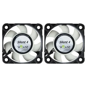 2x Pack de 4 ventiladores de caja silenciosos Gelid Solutions de 40 mm 4200 RPM, 4,5 CFM, 18,9 dBA - Imagen 1 de 6
