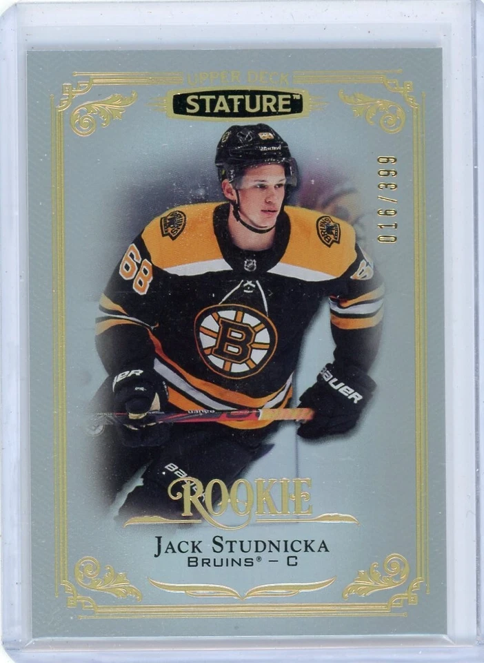 2019-20 Stature Hockey Rookie /399 JACK STUDNICKA No. 104! - Image 1 of 2