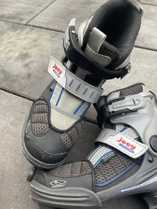 neuwertig Hudora Joey Schlittschuhe Gr 31 32 33 verstellbar Eislauf Winter - Bild 1 von 7