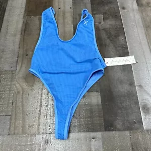Boutine LA Blue Retro one-piece swimsuit Sz M. Medium NWT - Picture 1 of 9