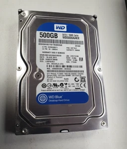 Disco duro SATA Western Digital 500 GB 3,5" WD5000AAKX 08U6AA0 19 de agosto de 2014 - Imagen 1 de 4