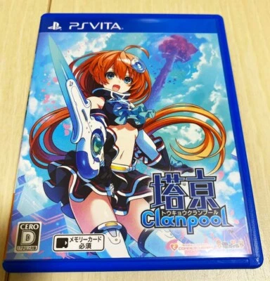 PS VITA Tokyo Clanpool  PlayStation Vita Tested Used Japanese Games Japanese ver - Image 1 of 4