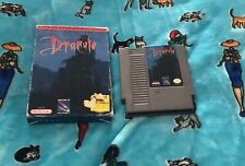 NES Nintendo Video Game Bram Stoker's Dracula With Box
