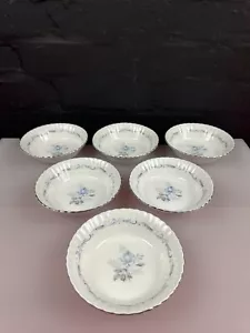 6 x Paragon Morning Rose Fruit / Cereal Bowls 5.5" Wide Set - Picture 1 of 7