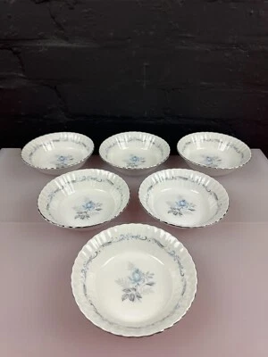 6 x Paragon Morning Rose Fruit / Cereal Bowls 5.5" Wide Set - Image 1 of 4