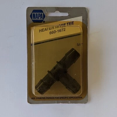 Vintage NAPA 5/8" Heater Hose Tee 660-1672 - Image 1 of 4