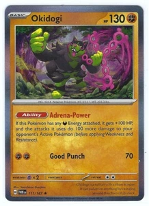 Okidogi # 111/167 - Twilight Masquerade  2024 - HOLO FOIL RARE - FRESH PULL - NM - Picture 1 of 3