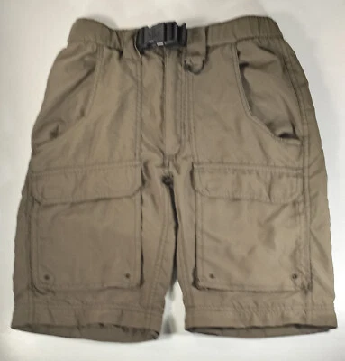 Boy Scouts Adult XS Uniform Nylon shorts Green Cargo pockets BSA - Image 1 of 4