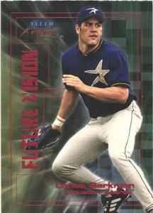 2000 Fleer Focus - Future Vision #9 FV - Lance Berkman - Houston Astros - Bild 1 von 2