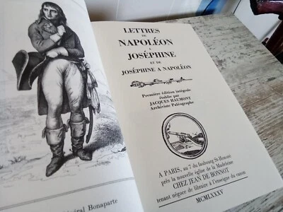 LETTRES de NAPOLÉON à JOSÉPHINE et de Joséphine à Napoléon 1985 De BONNOT.Luxe. - Photo 1/4