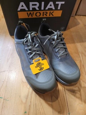 ARIAT Women's Outpace Composite Toe Safety Shoe Size 10.5 M Willow - Image 1 of 4